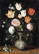 Jan Breughel Still-Life of Flowers France oil painting artist